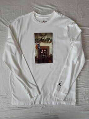 Nike Christmas Santa Chimney Fireplace Chicago Long Sleeve